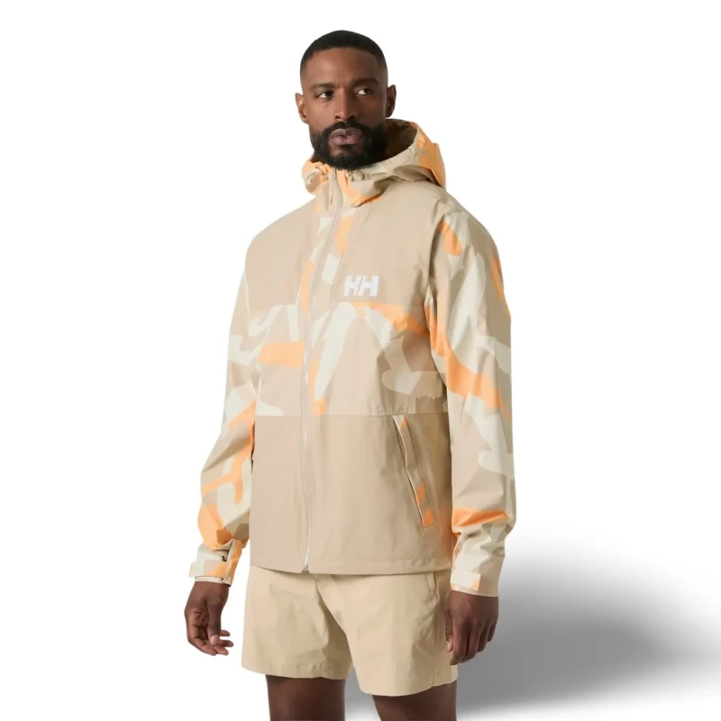Image of Waterproof jacket Helly Hansen Ace Graphic Marron Male 2XL