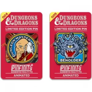 Image of PPDDSET001 Pinfinity Plus 80s D&amp;D Limited Edition Pin And Lanyard Set