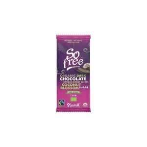 Image of So free Dark Coconut blossom 67% cocoa Thin ORG 12x80g
