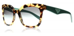 image of Prada Triangle Sunglasses Tortoise 7S01E0 53mm