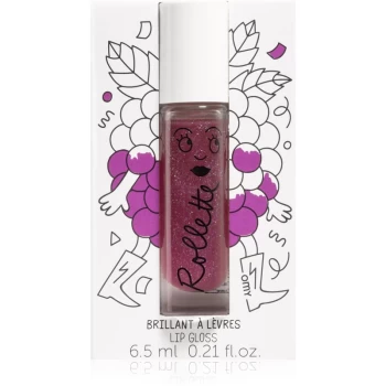 Nailmatic Kids Rollette Lip Gloss for Kids Shade Blackberry 6,5ml