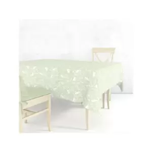 Image of William Morris Forest Life Green 132X178cm Acrylic Tablecloth