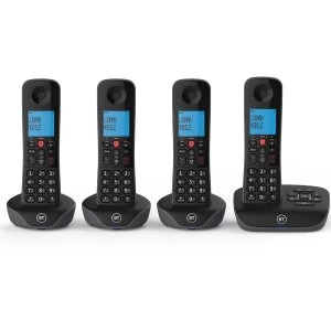 Image of BT Essential Phone with Easy Call Blocking & Answer Machine - Quad