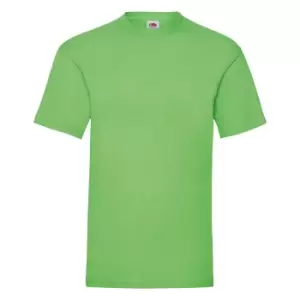 Image of Fruit Of The Loom Mens Valueweight Short Sleeve T-Shirt (L) (Lime)