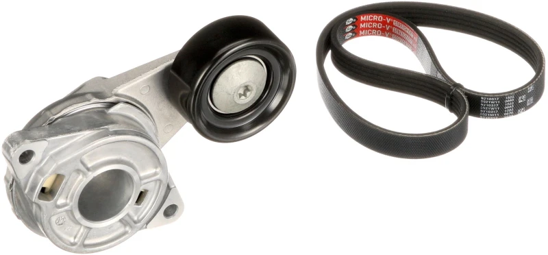 Image of GATES K015PK855 V-ribbed belt set FleetRunner V-Ribbed Belt Set (542)
