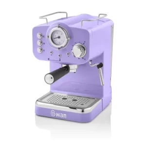 image of Swan Retro SK22110PURN Pump Espresso Coffee Maker