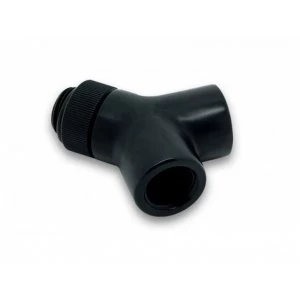 Image of EK Water Blocks EK-AF Y-Splitter Rotary 2F-1M G1/4 Black