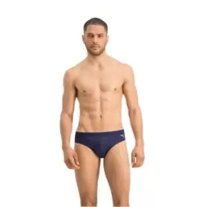 image of Puma Classic Swim Briefs Mens - Blue