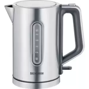 image of Severin 3416 Kettle cordless, Overheat protection Stainless steel (brushed)