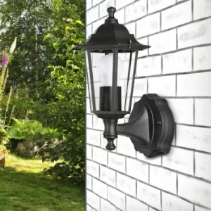 image of Outdoor Light Victorian Style Street Wall Lamp Lantern Post Wall Light