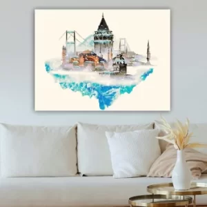 Image of 358110989_70100 Multicolor Decorative Canvas Painting