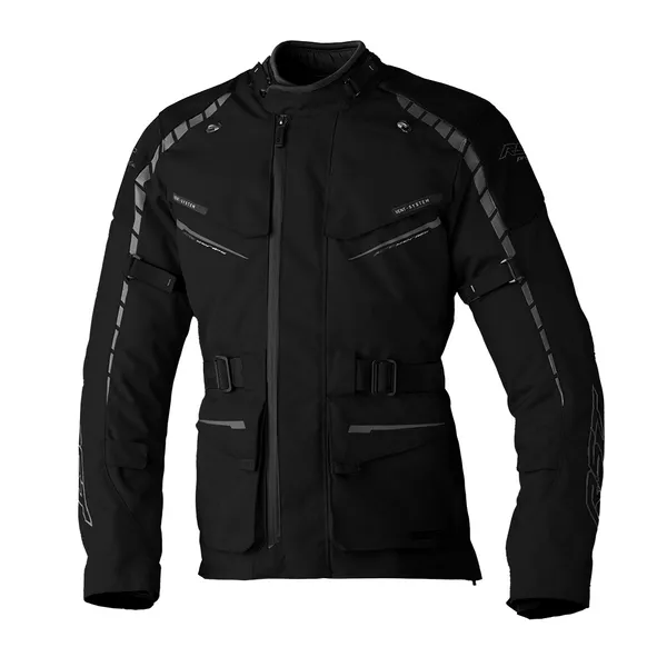 Image of RST Commander Jacket Black Grey Size 48