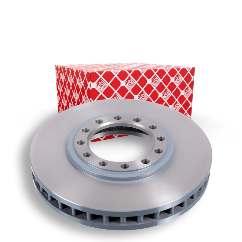 Image of FEBI BILSTEIN 47468 Brake disc Front Axle, internally vented, Coated Brake Disc (82)