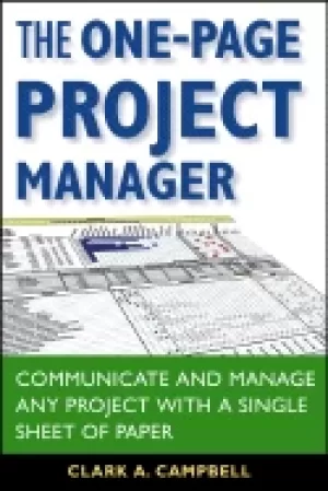 Image of one page project manager communicate and manage any project with a single s