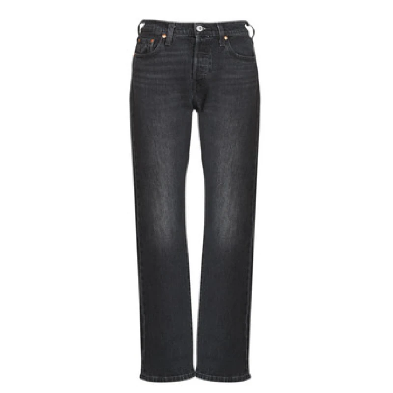 Image of Levis 501 CURVE womens Jeans in Black