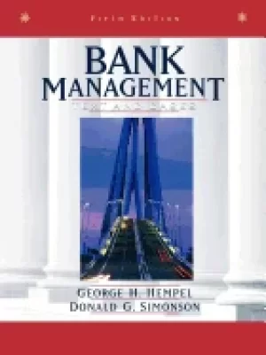 Image of bank management text and cases