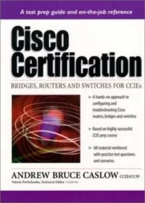 Image of Cisco certification by Andrew Bruce Caslow