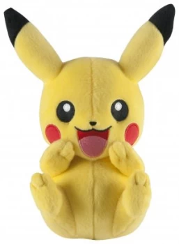 Image of Pokemon Cuddle Pose Pikachu 8" Plush.