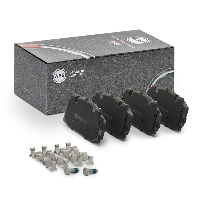 Image of A.B.S. 35125 Brake pad set prepared for wear warning indicator Brake Pad Set,disc brake (402)