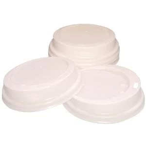 image of Caterpack 35cl Paper Cup Sip Lids White Pack of 100 MXPWL90