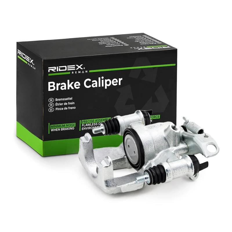 Image of RIDEX REMAN 78B0471R Brake caliper Rear Axle, without holder Cast Iron Brake Caliper (78)
