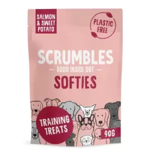 Scrumbles Salmon Softies Dog Treats 90g