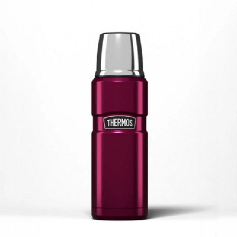 Image of Thermos Stainless King Thermo Travel Flask 470Ml Raspberry