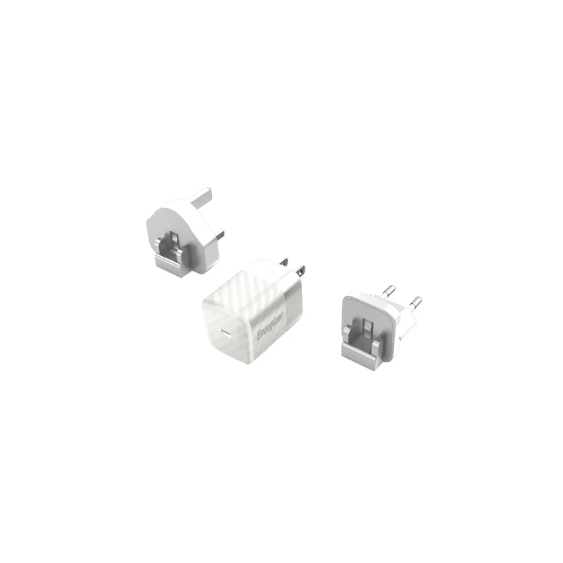 Image of Energizer Universal 20W USB-C Wall Charger - White A20MUWH White