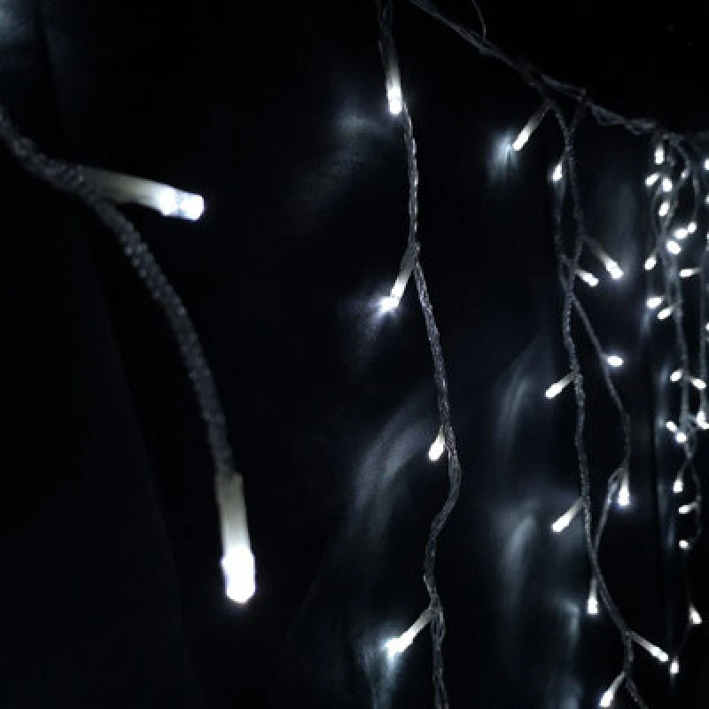 Image of Samuel Alexander 7.5M 300 LED Frosted Iciclebrights Christmas String Lights In Cool White