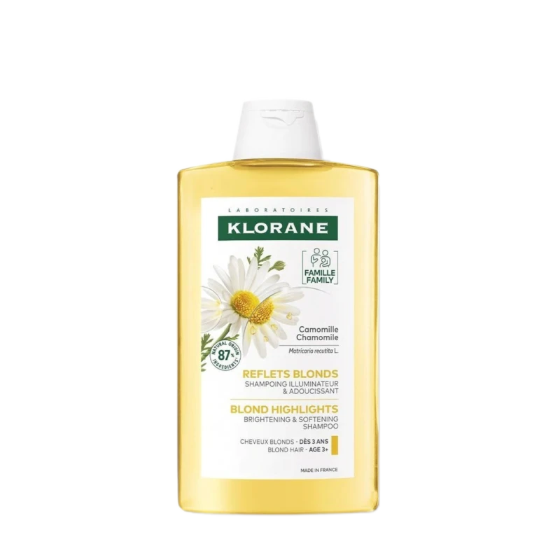Image of KLORANE Brightening Shampoo with Camomile for Blonde Hair 200ml