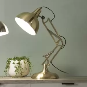 image of Brass Metal Task Table Lamp