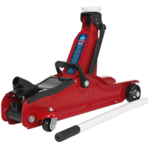 Image of Sealey 1050CXLE Yankee Low Entry Short Chassis Trolley Jack 2 Tonne