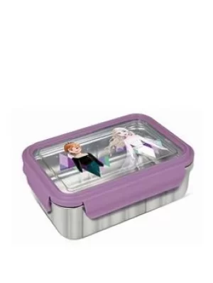 image of Disney Frozen Elsa And Anna Stainless Steel Small Lunch Box