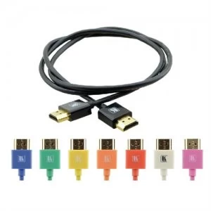 Image of Kramer Electronics 3m HDMI m/m HDMI cable HDMI Type A (Standard) Red