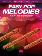 Image of easy pop melodies for recorder