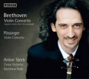 image of Beethoven Violin Concerto/Possinger Violin Concerto by Ludwig van Beethoven CD Album