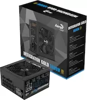 image of Aerocool Integrator Gold 1000W 80 Plus Gold Modular Power Supply