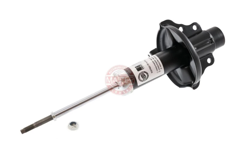 Image of MASTER-SPORT 313782-PCS-MS Shock absorber Front Axle Right, Gas Pressure, Twin-Tube, Suspension Strut, Bottom Clamp Shock Absorber (854)