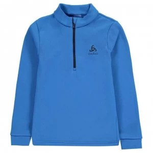 image of Odlo Carve Fleece Juniors - Directoire Blue