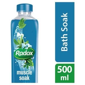 image of Radox Feel Good Fragrance Muscle Soak Bath Soak 500ml