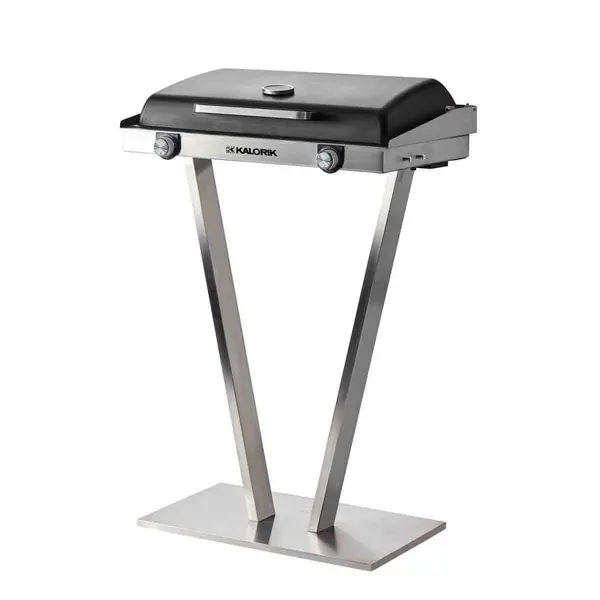 Image of Kalorik Ebbq1002Lbs 2500W Electric Barbecue Grill - Silver