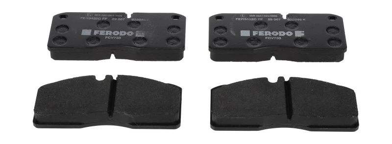Image of FERODO Brake pad set FERODO FCV733