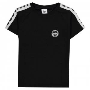 Hype Speckle Tape T-Shirt - Black