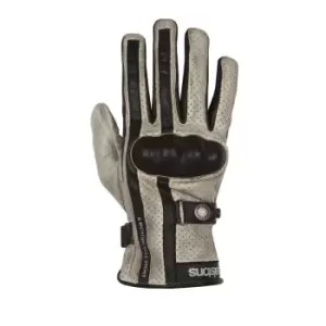 image of Helstons Eagle Summer Leather Beige Black T11