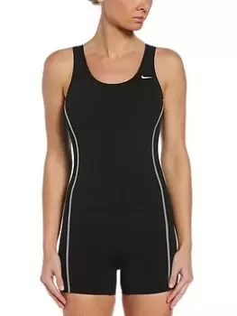 Image of Nike Hydrastrong Legsuit, Black, Size 32, Women