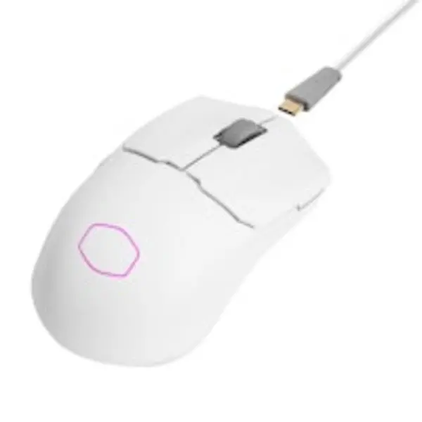 Image of Cooler Master MM712 Hybrid Wireless Ultra Light RGB Gaming Mouse - White