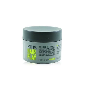 image of KMS CaliforniaHair Play Hybrid Claywax (Dries Like A Clay - Molds Like A Wax) 50ml/1.7oz