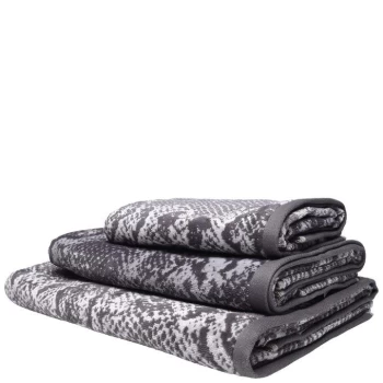 Biba Snake Bath Towel - Grey