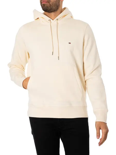 Image of Tommy Hilfiger Classic Flag Pullover Hoodie Calico S