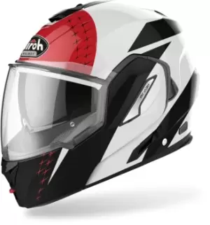 Image of Airoh Rev 19 Leaden, white-red, Size 2XL, white-red, Size 2XL